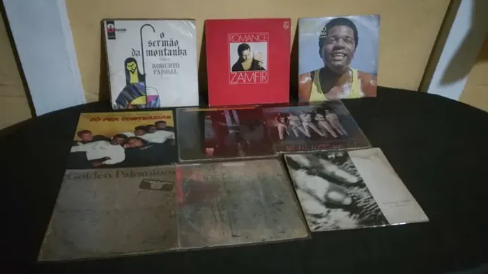 O Sermão da Montanha LP disco de vinil, completo, original. E outros.