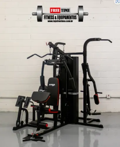 Estação de Musculação - 3 módulos 75kg
