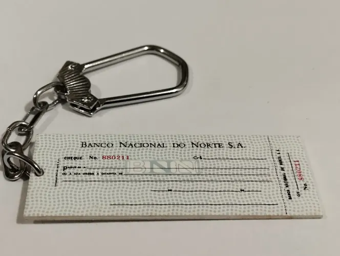 Chaveiro Antigo Banco Nacional do Norte