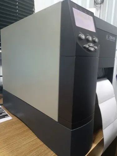Impressora de Etiquetas Zebra ZM400 Cabeça Nova