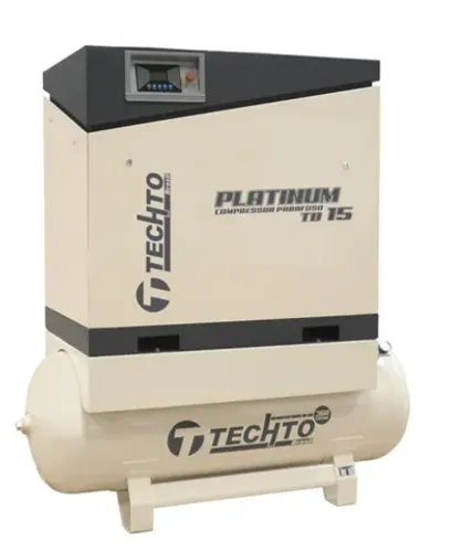 Compressor 10HP vazão 32PCM motor de 10HP com reservatório 230 litros