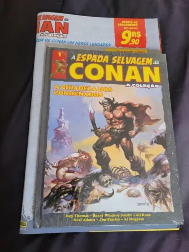 Espada Selvagem de Conan - A Coleção Vol 1 Panini NOVA LACRADA CTCRXX
