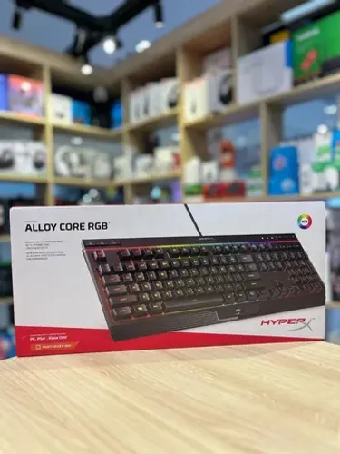 Teclado Gamer HyperX Alloy Core RGB Preto - Loja Física