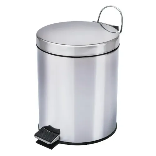 Lixeira Aço Inox 5l Com Cesto Removível Travel Max