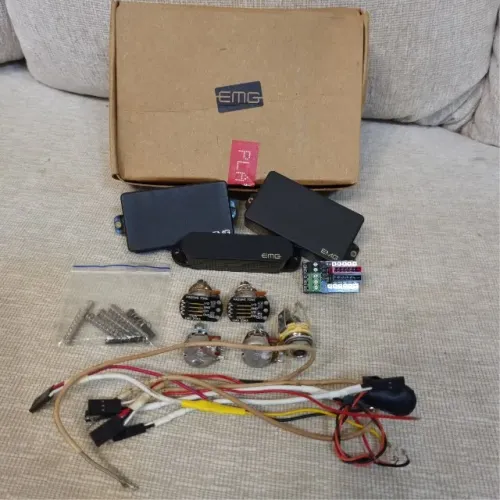 Captador EMG HsH 81 SA 85 Ativo Made in Usa Preto (Musicalvo)