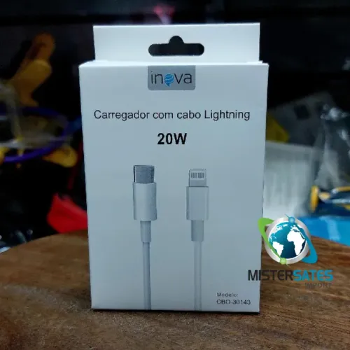 Cabo Inova - Usb-C Iphone- 18W - 2 Metros - CBO-30143 - COD 1165