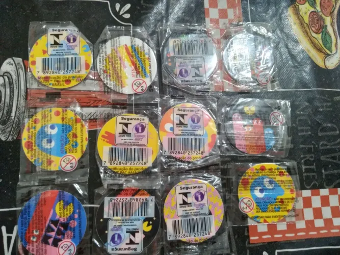 Tazos Elma Chips pac man)