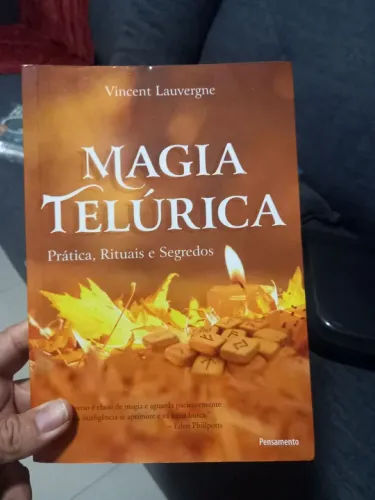 Livro Magia Telúrica - Prática, Rituais e Segredos - Vincent Lauvergne