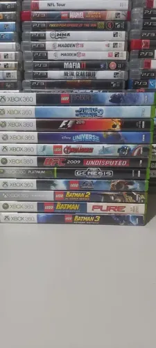 Jogos Xbox 360 valor de cada jogo na descrição