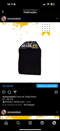 Trenó de Tração Brasil Fit