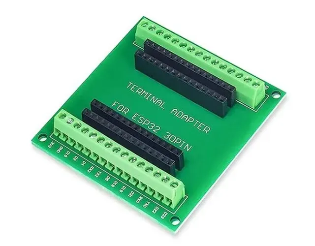 Esp32 30Pin Placa de expansão Gpio Breakout Board  30Pin  Automação Robótica COD-AM574 