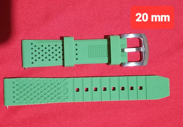 Pulseira de silicone para relogio(universal) largura: 20mm