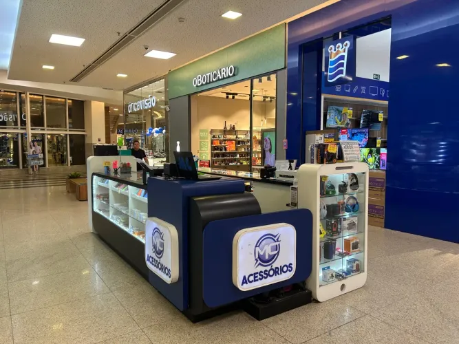 Quiosque de Acessórios para celular - Loja de Shopping