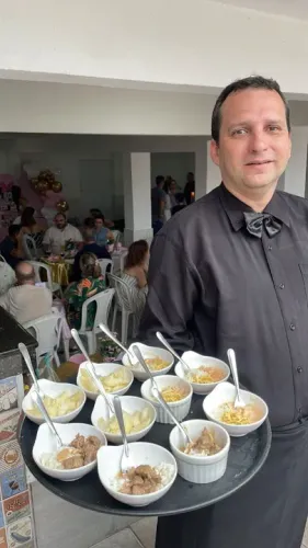 Equipe de garçom 