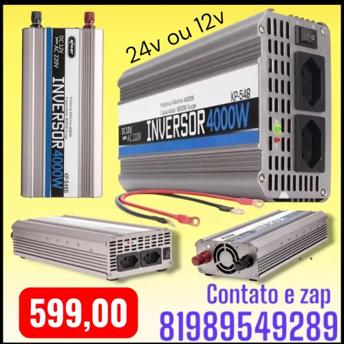 Inversor 4000w
