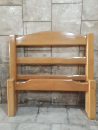 Cama de Solteiro de Angelim Pedra - Super resistente!