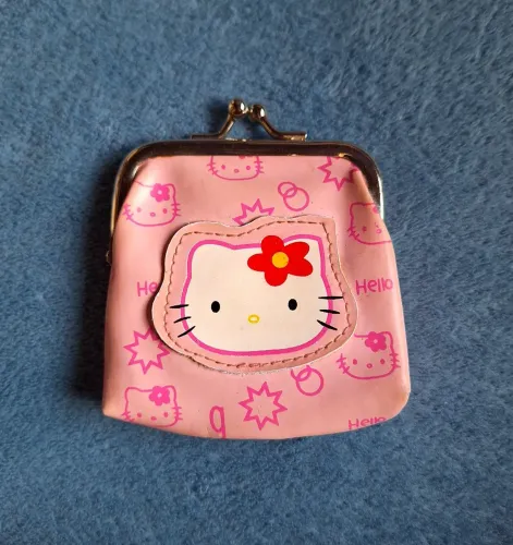 Porta Moedas Hello Kitty Rosa