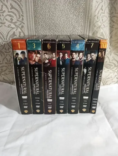 Coleção DVDs Supernatural