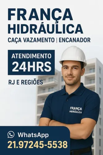 CAÇA VAZAMENTO ENCANADOR 24HRS 