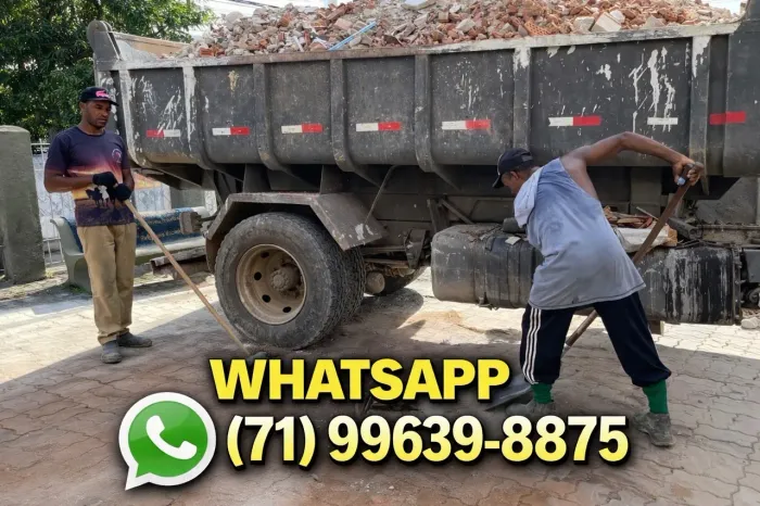 ? REMOÇÃO DE ENTULHO - O MELHOR PREÇO DA REGIÃO! ?