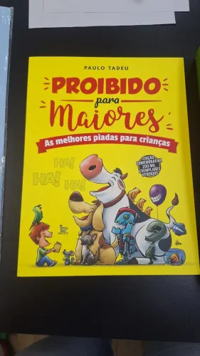 Livro Infantil Proibido para maiores -as melhores piadas para crianças