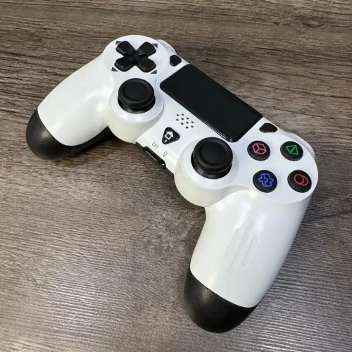 Controle Ps4 Sem fio Playstation 4 Branco joystick bluetooth