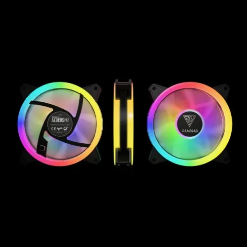 2 Fan Ventoinha Cooler Gamdias Aeolus M2 1201 LITE