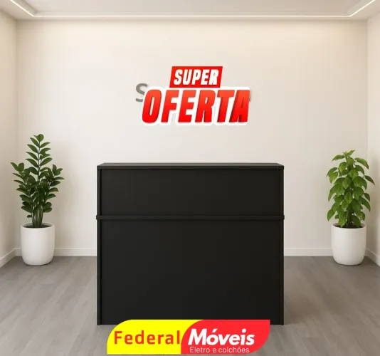 Balcão de Atendimento 1,20m de largura - Moderno e funcional!