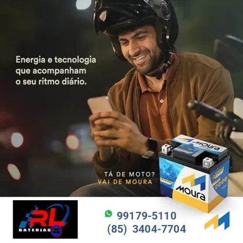 Bateria para moto em até 10x no cartão entregamos em toda a Fortaleza