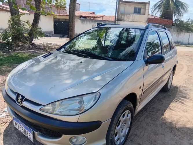 206 escapede 2007 tudo funcionando ar gelando