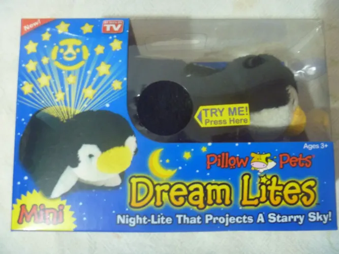Pillow Pets Dream Lites Mini - Pinguim