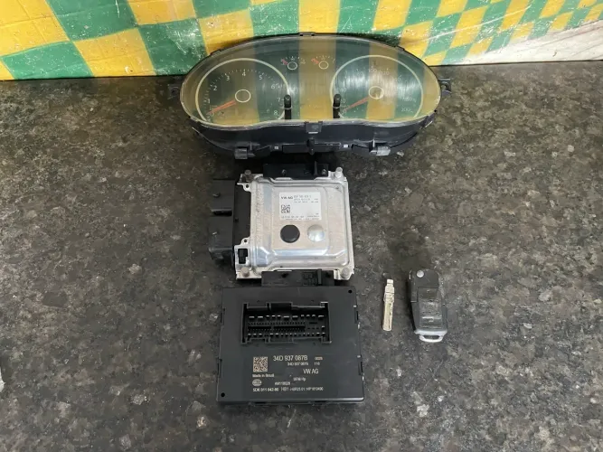 Kit code injeção eletrônica vw voyage 1.0 2014 me17.5.24