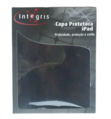 capa protetora ipad proteção estilo preta 20x26x1cm poliuretano k91