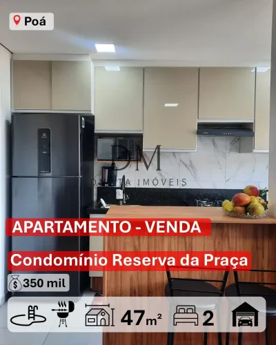 Residencial Reserva da Praça - Apartamento VENDA Condomínio Reserva da Praça POÁ