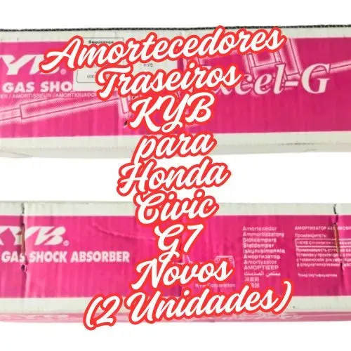 Amortecedores Traseiros para Civic 2001 a 2006