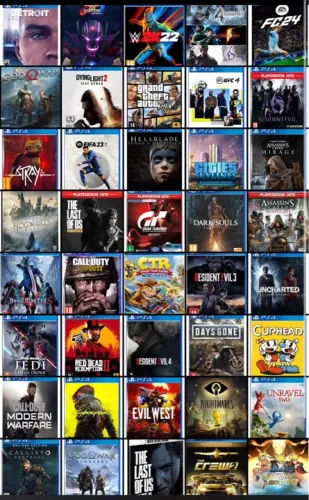 Jogos PS4 - Diversos Títulos - Preços Imperdíveis!