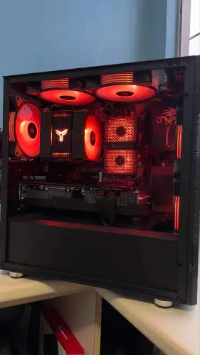 PC gamer 12x s/ juros desc no pix - Rx5700xt 32gb ram