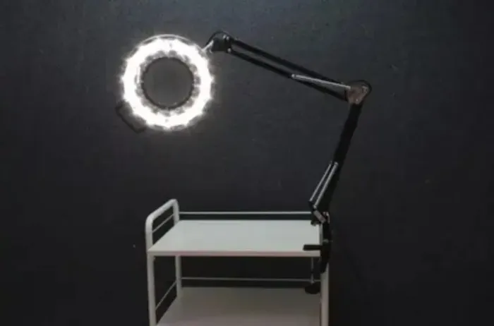 Lupa de Led iluminação 