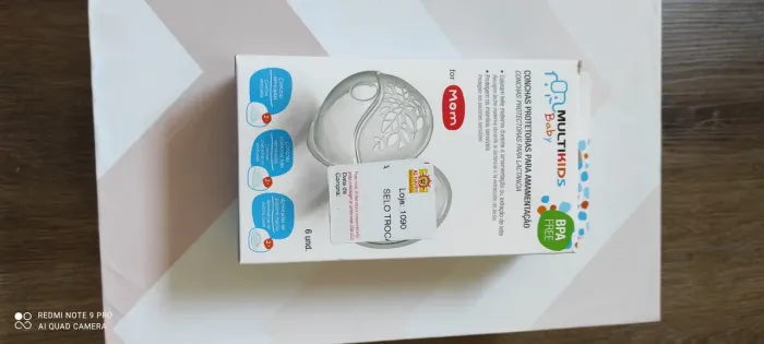 Conchas protetoras para amamentação - Multikids