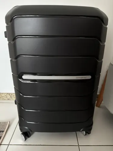 Mala Samsonite Freeform com capa de proteção 28 Grande sem detalhes