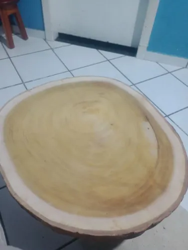 Promoção!Bolacha 60cm de madeira vinhático  149,00