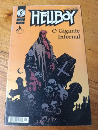 Hellboy - Mike Mignola O Gigante Infernal #1 - HQ Mythos Dark Horse Comics
