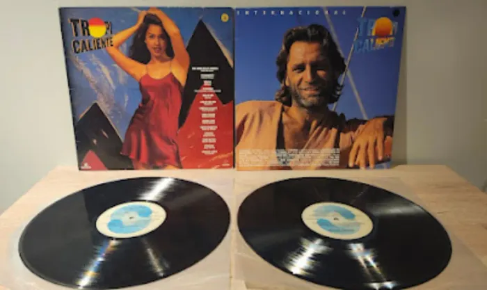 Novela Tropicaliente - disco de vinil nacional e internacional 1994