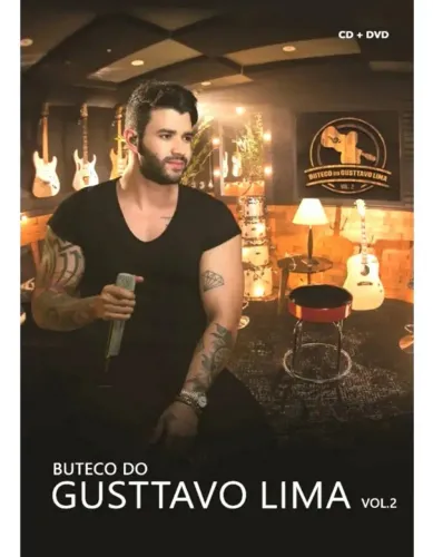 Dvd + Cd GUSTTAVO LIMA - BUTECO Vol 2 2017 - L A C R A D O - Digipack
