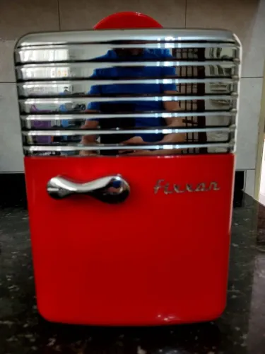 Mini Refrigerador E Aquecedor 5l Vermelha - Fixxar
