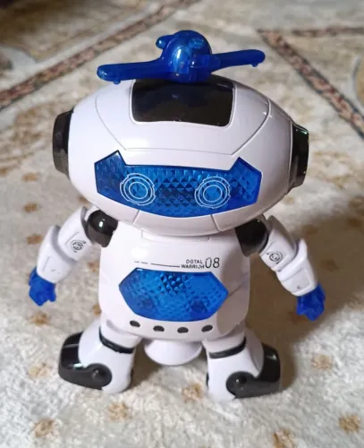 Robô Dançarino Digital Warrior 08 - Brinquedo Infantil