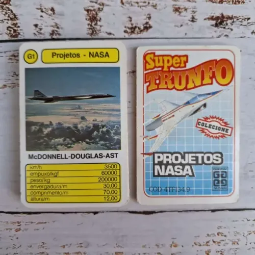 Super Trunfo Projetos Nasa Grow