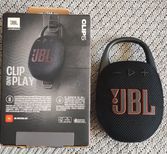 Caixa de Som JBL Clip 5 - Nova!