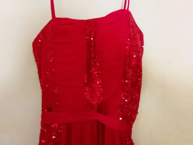 Vestido 100 sapato sapato 80 vermelho