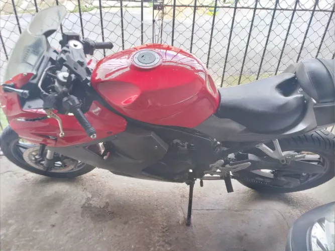 Kasinski Comet 250 GTR acidentada